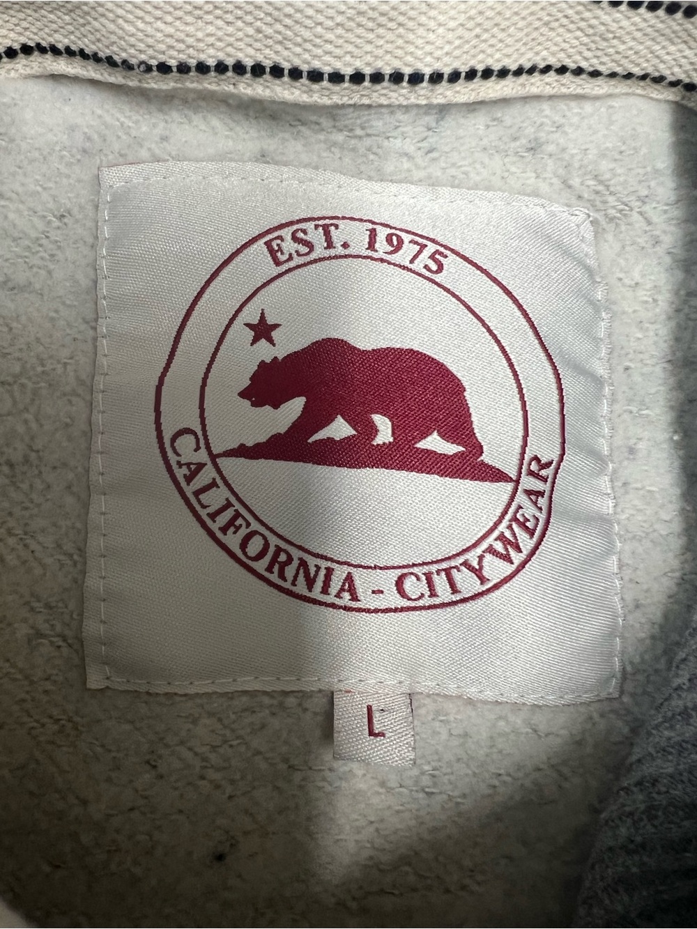 Hooded sweatshirt California citywear large San Francisco - Picture 4 of 10